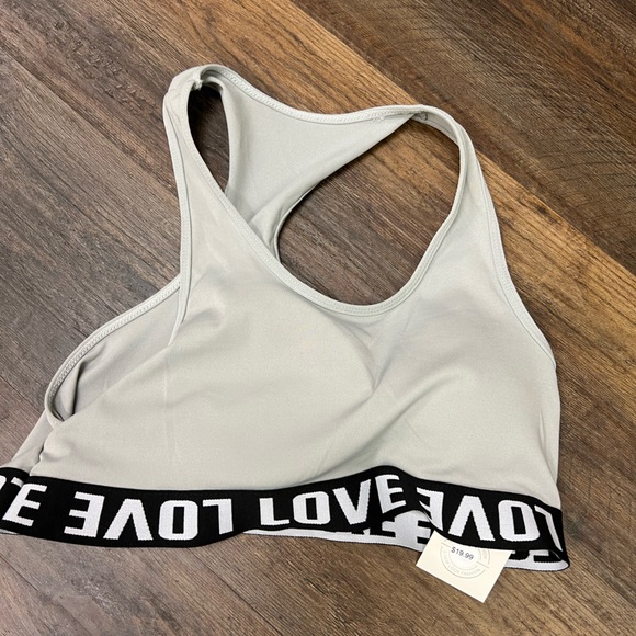 Gray Love 2pc short set - Picture 2 of 4